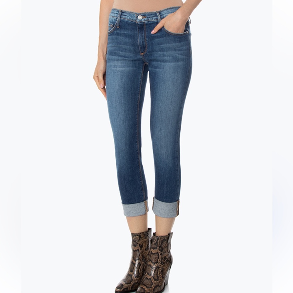 Banana Republic Dark Blue Cropped Jeans